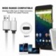 Fonott C-típusú 1M x3 - 3x Type-C 3.1 USB-C adatszinkron töltőkábel Samsung Galaxy Note 9 S8 S9Plus készülékhez