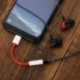 2 db - Oneplus 6T Type-c - 3,5 mm-es audiokábel Fejhallgató-adapter kábel USB-C csatlakozó A