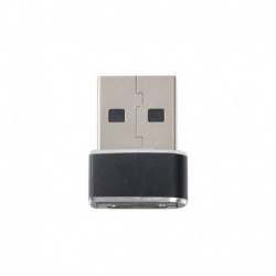 Fekete - USB 3.0 (A-típusú) férfi - USB3.1 (C-típusú) női átalakító adapter-csatlakozó