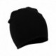 Fekete - Baby Mézze Beanie Junge Médchen Kleinkind Csecsemő Baumwolle weichen Unisex Hut