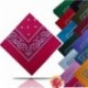 * 1 Piros - Divat Férfi Négyzet alakú Paisley Bandanas fejpánt nyakpakolás sál karszalag