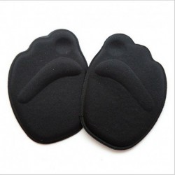 Fekete - 1Pair Medical Metatarsal puha párnák a nők lábfejének csúszásgátló fit magas sarkú meleg
