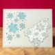 Nincs szín - Hópehely fémvágás meghal sablon DIY Scrapbooking domborító papírkártya-album