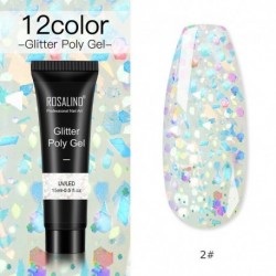 15ml Műkörömépítő csillogó zselé - UV zselé körömhöz - műkörömhöz - 2-es verzió