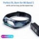 Többszínű 5 - Xiaomi Mi Band 5 szilikon puha csuklópánt karkötő csere karszalaghoz UK