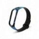 narancssárga - Xiaomi MI Band 4 3 heveder karkötő szilikon karszalag karóra