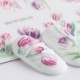 Körömdíszítő dombornyomott matrica - vízálló matrica - unisex - Őszi levél és makk mintás - FDT-06 verzió