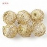5 cm - 6db karácsonyfa arany gömb Baubles függő party dísz karácsonyi dekoráció 5CM / 6CM
