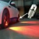 Piros - 2 x LED szitakötő autó kerék abroncs izzó gumiabroncs légszelep szár szár lámpa dekoráció