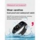 Piros - M5 Smart Band Watch karkötő karszalag Fitness Tracker vérnyomás pulzusszám