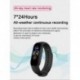 Piros - M5 Smart Band Watch karkötő karszalag Fitness Tracker vérnyomás pulzusszám