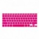 Rózsavörös - Puha szilikon billentyűzet borító védőbőr MacBook Pro Air 13 15 17 retinához