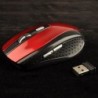 Egerek - 2,4 GHz-es forró vörös vezeték nélküli optikai egér   USB-vevő PC laptophoz MacBook