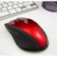 Egerek - 2,4 GHz-es forró vörös vezeték nélküli optikai egér   USB-vevő PC laptophoz MacBook
