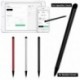 Fekete - 1db Kapacitív toll képernyő Stylus ceruza iPhone iPad táblagéphez Samsung