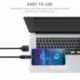 Nincs szín - 2PCS Type-C USB 3.1 Male to Micro USB Female Converter USB-C Adapter Konverter