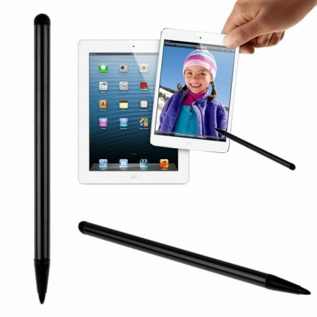 Fekete - 1db Kapacitív toll képernyő Stylus ceruza iPhone iPad táblagéphez Samsung