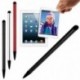 Fekete - 1db Kapacitív toll képernyő Stylus ceruza iPhone iPad táblagéphez Samsung