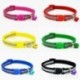 Sárga - 1db Pet Dog Puppy Cat Cica puha fényes fényvisszaverő nyakörv biztonsági biztonsági csat BellAM