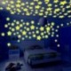 Keverjük össze a csillag színét - 50x csillagok hópelyhében világítanak a sötét fényes fluoreszkáló fal matrica