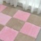 Zöld - DIY puha bársonyos plüss bolyhos szőrme szőnyeg bozontos szőnyeg hálószoba padlószőnyeg