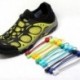 Őszibarack - Pár reteszelő cipőfűző Elasztikus cipőfűzős futó / kocogó / triatlon