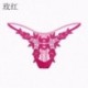 Rózsavörös - Szexi nők Hollw Out csipke G-string rövidnadrág bugyi tanga fehérnemű fehérnemű USA