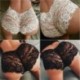 * 27 Bőrszín szabályos méret - Női szexi fehérnemű csipke tanga G-string V-string bugyi Knickers fehérnemű