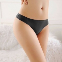 * 13 Fekete egy szabályos méret - Női szexi fehérnemű csipke tanga G-string V-string bugyi Knickers fehérnemű