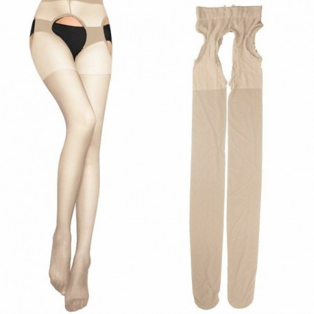Bézs - Divat női szexi csipke felső Stay Up comb magas harisnya harisnyanadrág harisnya zokni