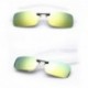 Mélykék - Polarizált vezetési UV 400 Night Vision Clip-on Flip-up lencsés napszemüveg szemüveg