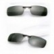 Mélykék - Polarizált vezetési UV 400 Night Vision Clip-on Flip-up lencsés napszemüveg szemüveg