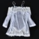 XL - Női szexi csipke fehérnemű hálóing Hálóruha Babydoll fehérnemű G-string ruha