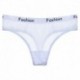 fehér - Női varrat nélküli G-string sport alsónadrág bugyi tanga fehérnemű fehérnemű trikó