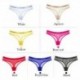 fehér - Női varrat nélküli G-string sport alsónadrág bugyi tanga fehérnemű fehérnemű trikó