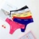 fehér - Női varrat nélküli G-string sport alsónadrág bugyi tanga fehérnemű fehérnemű trikó