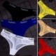 Fekete - Női varrat nélküli G-string sport alsónadrág bugyi tanga fehérnemű fehérnemű trikó