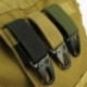 Fekete - Kültéri kempingfelszerelés karabiner katonai csat vadászfelszerelés zár eszköz