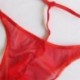 * 2 Fekete - Férfi G húr tanga dudor táska bugyi Micro Bikini T-back fehérnemű nadrág rövid