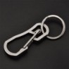* 7 Ezüst csat karabiner kulcs ... - Kreatív fémötvözet kulcstartó kulcstartó unisex kulcstartó iránytű kulcstartó