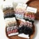 * 3 6db / tétel - Set Colorful Scrunchies hajszalagok Scrunchy Hair Tie Kötelek kiegészítők UK