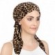 Kék - Női muszlim turbán sapka Hidzsáb Stretch pamut Bandana fejkendővel csomagolva Chemo sapkát!