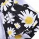 Napraforgó - Baby Kids Sunflower Big Bowknot Wide fejpántú hajszalag turbán fejpánt ajándék