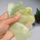Nincs szín - Gua Sha Green Jade kaparólap Arcápoló Masszírozó Egészségkaparó eszközök USA!