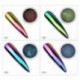 Tükörfényes kaméleon pigment por körömhöz - műkörömhöz - 3-as típus