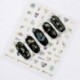 Ideiglenes köröm tetoválás - vízálló matrica - unisex - Pillangó mintás - DP423 verzió