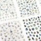 Ideiglenes köröm tetoválás - vízálló matrica - unisex - Pillangó mintás - DP423 verzió