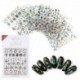 Ideiglenes köröm tetoválás - vízálló matrica - unisex - Pillangó mintás - DP416 verzió