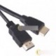 1 FT 0,3M HDMI - mini HDMI kábel M-M v1.4 1080p