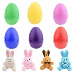 Nincs szín - 1db műanyag húsvéti tojás játékok gyerekeknek 6x4 cm / 2,36x1,57 ÚJ hüvelyk H5X7